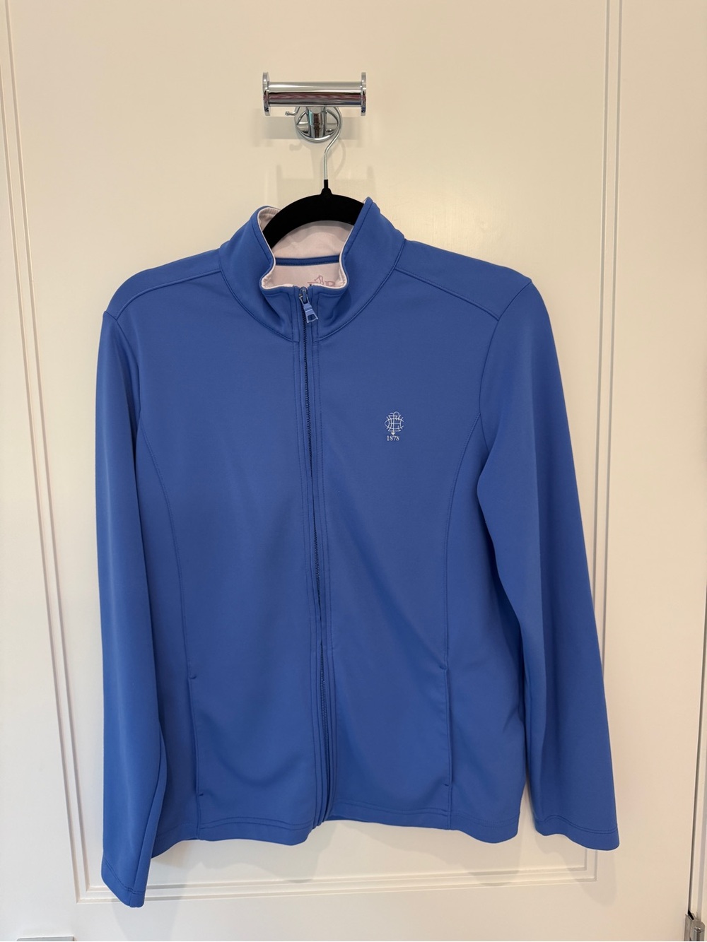 The Elkridge Club Women’s Full Zip Long Sleeve Athletic Sweater Medium